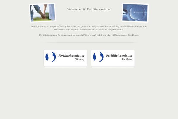 fertilitetscentrum.se site used Fertilitetscentrum-start