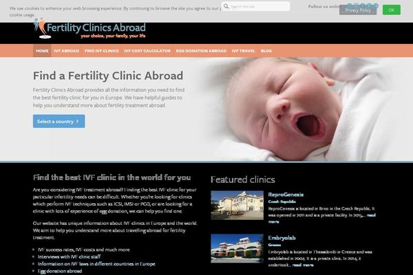 fertilityclinicsabroad.com site used Sdk-front-end