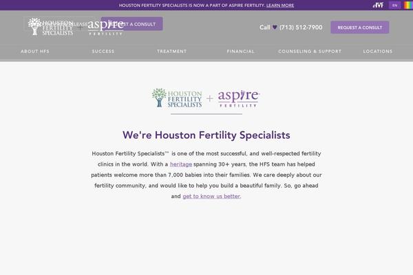 fertilityhouston.net site used Care_center_wordpress