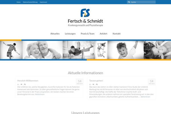 Virtue Premium theme site design template sample