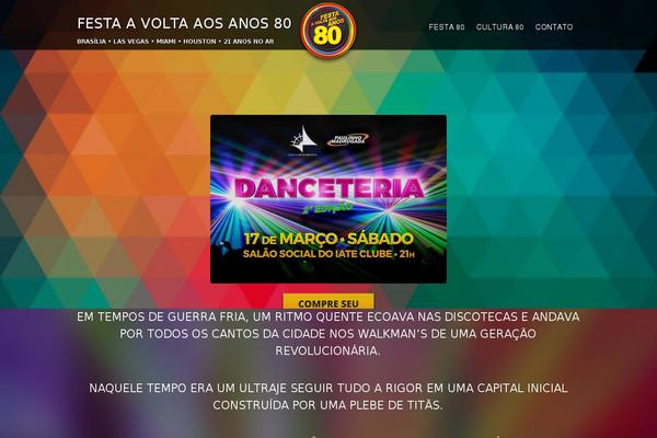 festa80.com.br site used Festa80