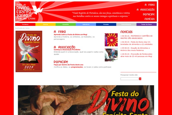 festadodivino.org.br site used Divino