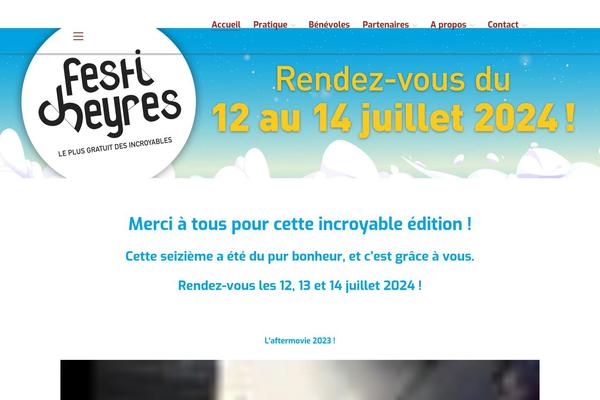 festicheyres.ch site used Kalium-child-festicheyres