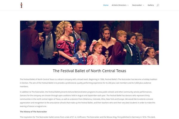 Divi theme site design template sample