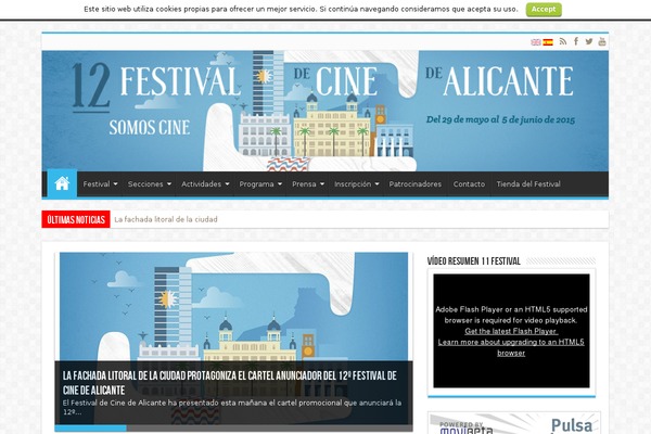 Sahifa theme site design template sample