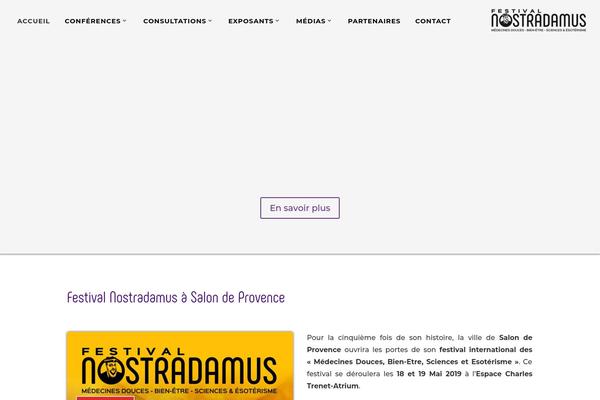 festivalnostradamus.com site used Mapweb