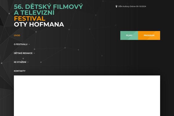 festivalostrov.cz site used Eventerra