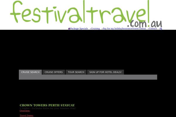 festivaltravel.com.au site used Aguru2019