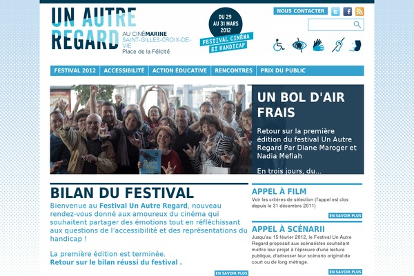 festivalunautreregard.com site used Autreregard