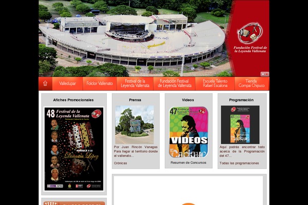 festivalvallenato.com site used Embrad