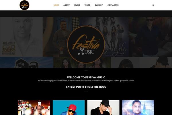 festivamusic.com site used Burst