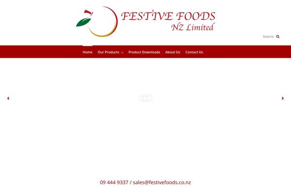 festivefoods.co.nz site used Festive-foods