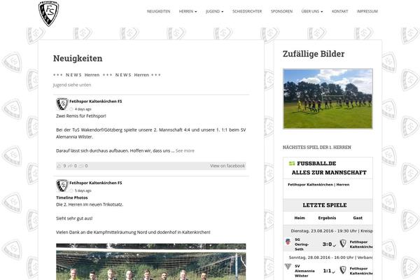 Footballclub-2.4.2 theme site design template sample
