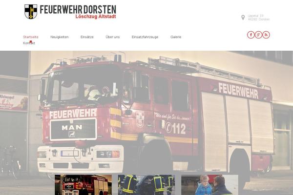 feuerwehr-dorsten.de site used Theme55751