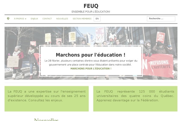 feuq.qc.ca site used Feuq