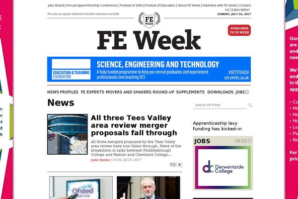 feweek.co.uk site used Feweek