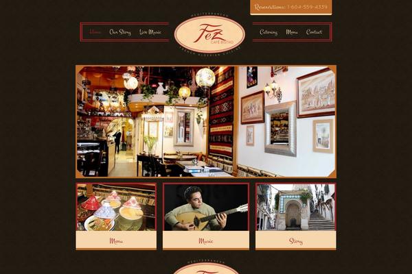 fezcafe.ca site used Fez-cafe