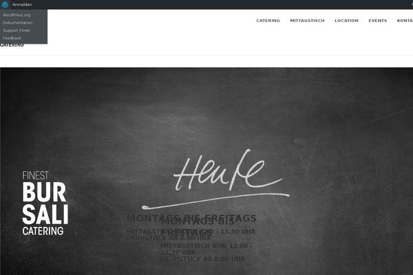 OnePress theme site design template sample