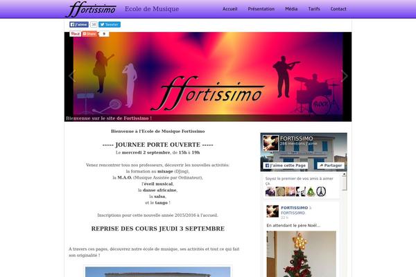 ffortissimo.fr site used Fortissimo