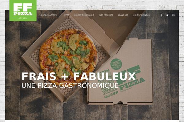 ffpizza.com site used Face3theme-ffpizza