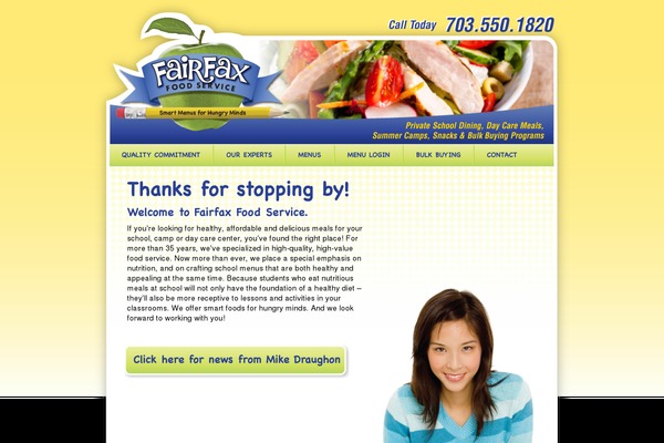 ffsfood.com site used Fairfax