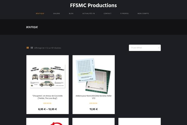 ffsmc-productions.com site used Kingler-theme-child