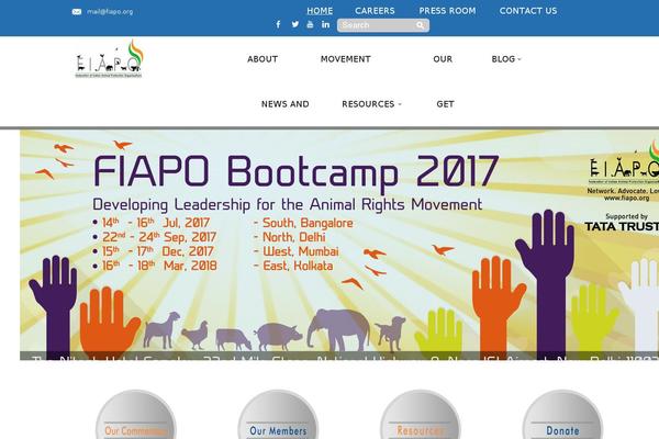fiapo.org site used Fiapo