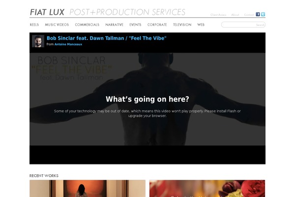 fiat-lux.tv site used Fiatlux