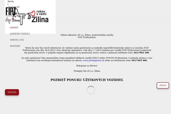 fiat-zilina.sk site used Impreza_childtheme