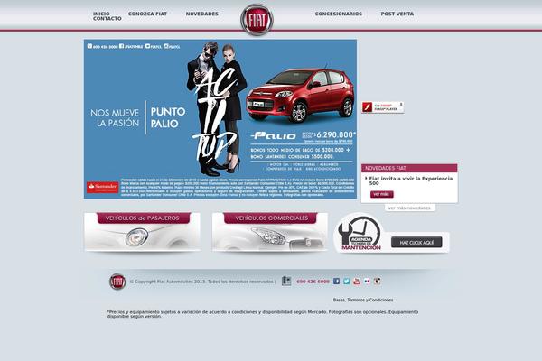 Site using Fiat-chile-crm plugin