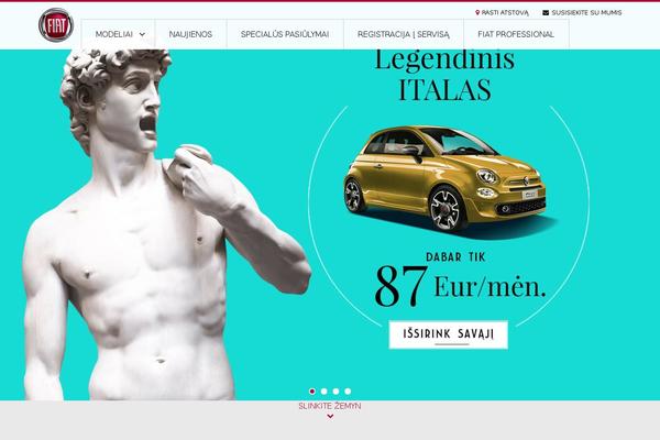 fiat.lt site used Fca-themes-fiat