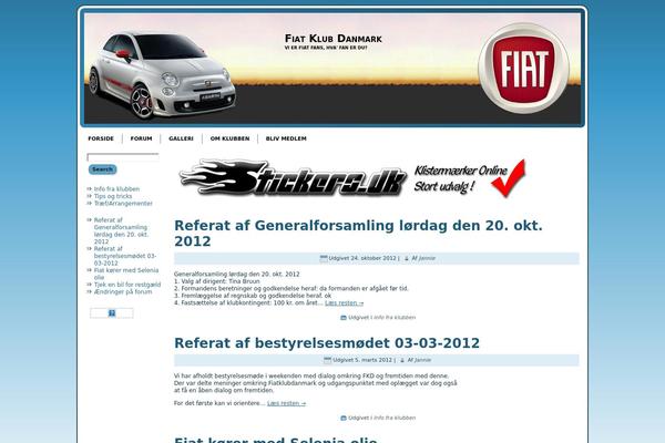 fiatklubdanmark.dk site used Fkd_1