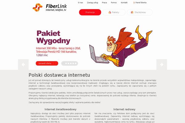 fiberlink.pl site used Fiberlink