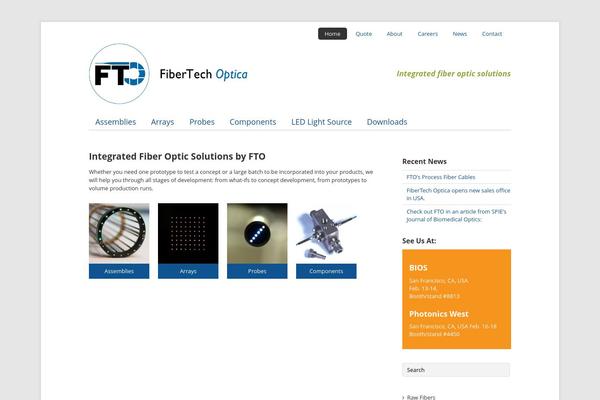 fibertech-optica.com site used Fibertech-optica
