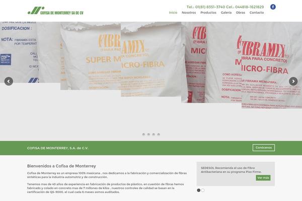 fibramix.com site used Cofisa