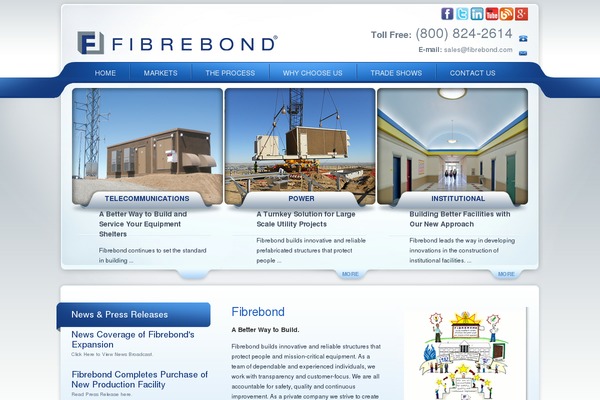 fibrebond.com site used Fibrebond2022