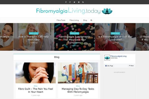 fibromyalgialiving.today site used Healthliving