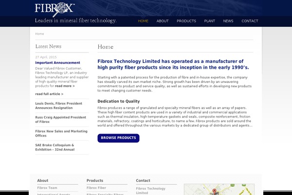 fibrox.com site used Fibrox