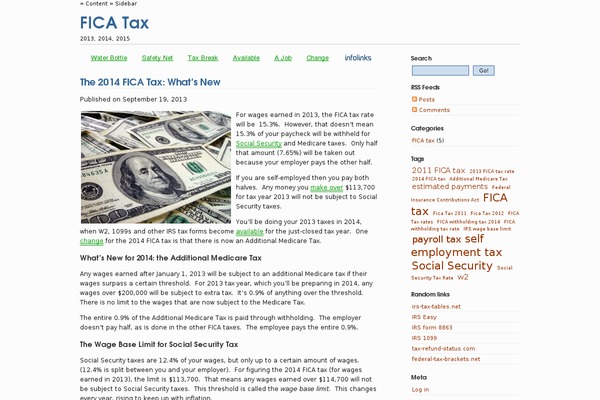 fica-tax.com site used Precious