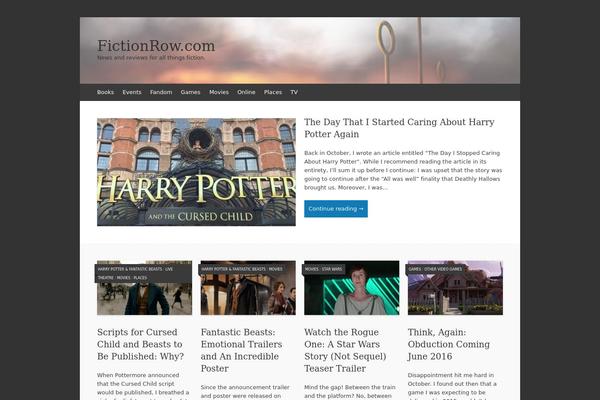 fictionrow.com site used Expound