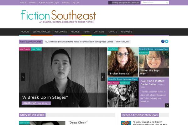 fictionsoutheast.org site used SaladMag