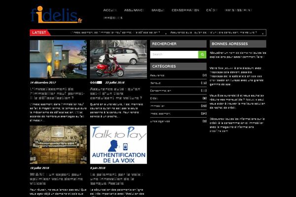 Solaris theme site design template sample