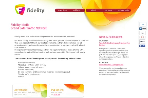 fidelity WordPress theme, websites list used fidelity theme fidelity theme websites examples