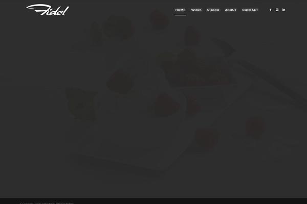 Enfold theme site design template sample