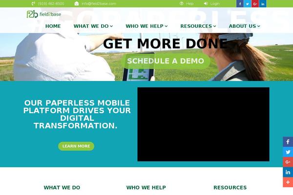 Bridge theme site design template sample