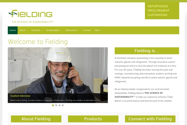 fieldchem.com site used Fielding