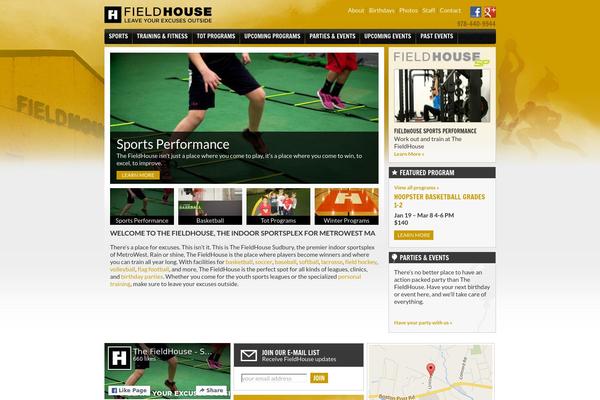 fieldhousesudbury.com site used 3stepsports