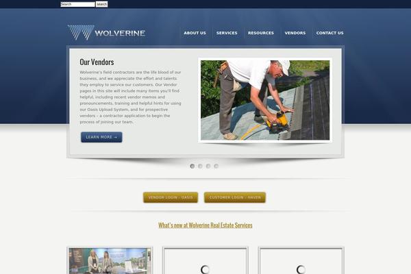 Karma theme site design template sample