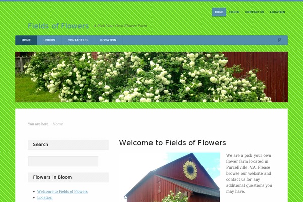 fields-of-flowers.com site used Unique