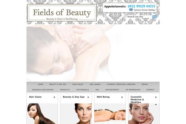 fieldsofbeauty.com.au site used Norspa